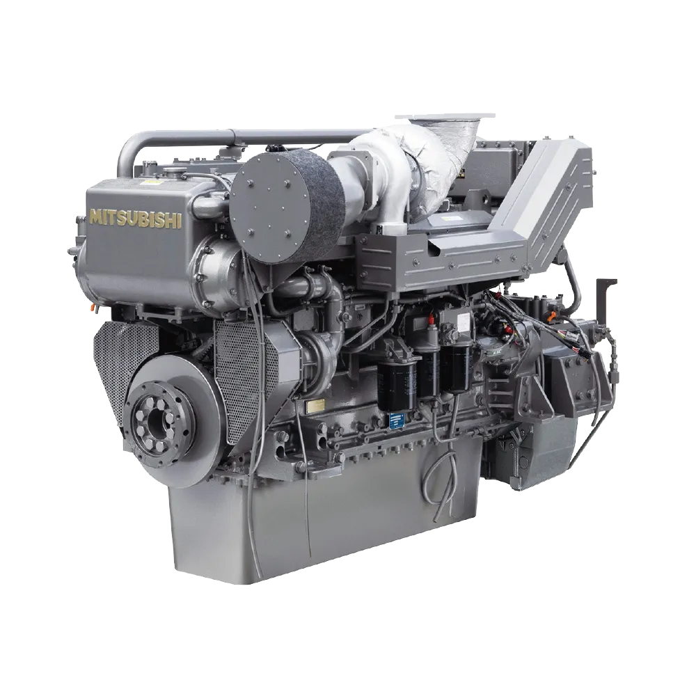 三菱舶用主機エンジン S6A3シリーズ（S6A3-T2MTK3L:594.9kW/809PS、S6A3-T2MTK3L1:544.5kW/740PS）