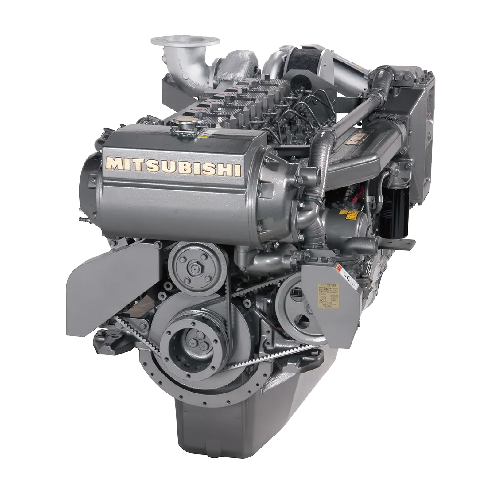 三菱舶用主機エンジン S6M3F-T2MTKL（4.0トン未満、279kW/380PS）