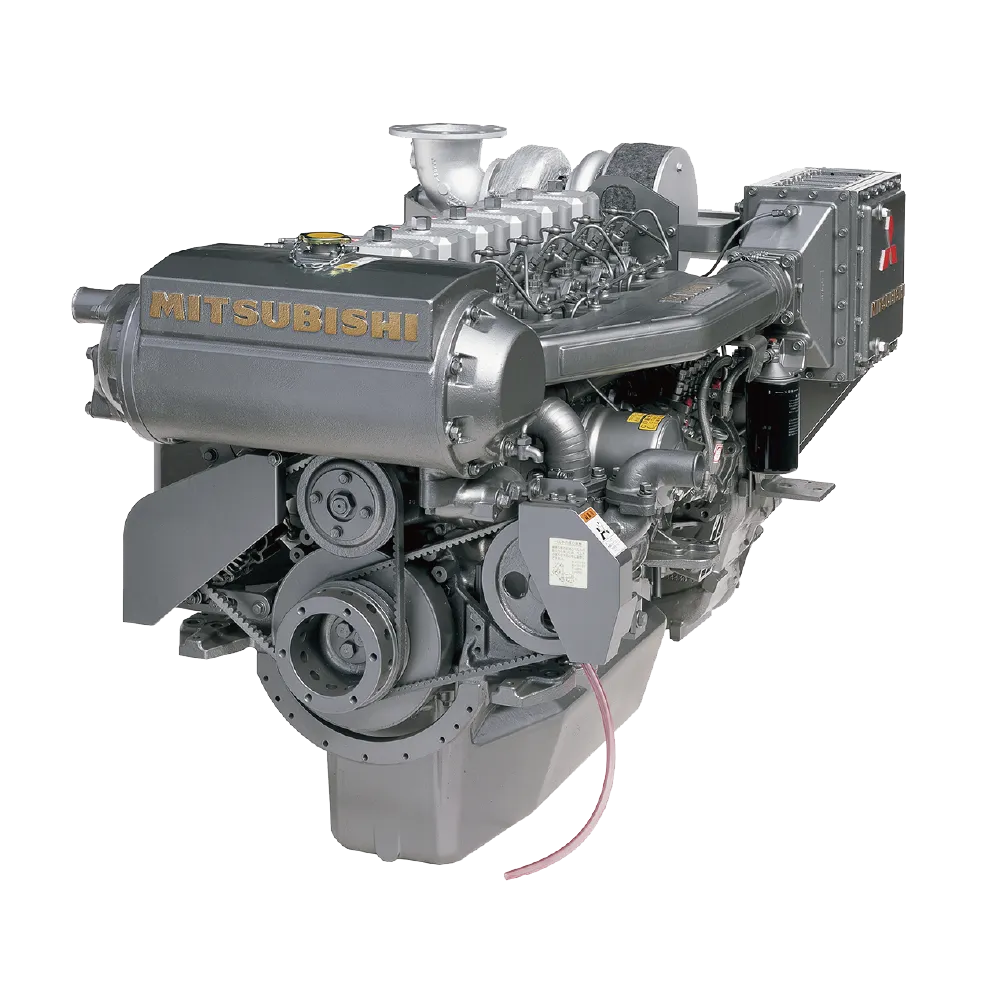 三菱舶用主機エンジン S6M3Hシリーズ（S6M3H-T2MTKL:311kW/423PS、S6M3H-T2MTK1:286.9kW/390PS、S6M3H-T2MTK2:275kW/374PS）